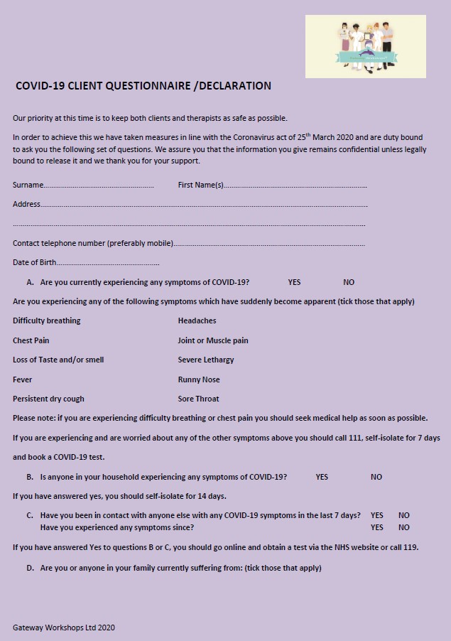 Covid19 Form
